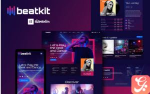 BeatKit - Music Events Elementor Template Kit