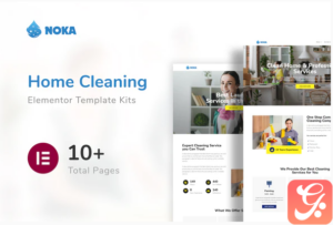 Noka - Cleaning Company Service Template Kit