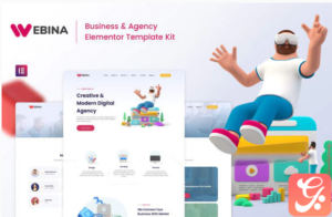 Webina - Business Agency & Startup Elementor Template Kit