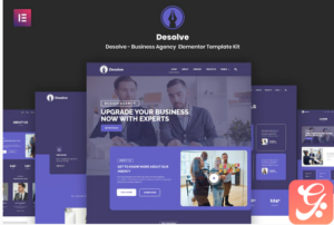 Desolve - Business Agency Elementor Template Kit