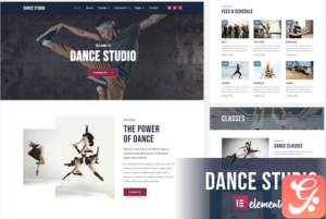 Dance Studio - Elementor Template Kit
