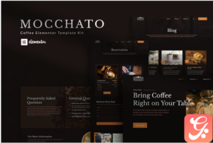 Mocchato - Coffee Shop Elementor Template Kit