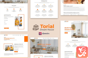 Torial - Interior Design Elementor Template Kit