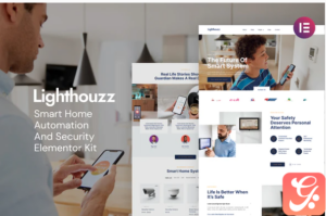 Lighthouzz – Smart Home & Security Elementor Template Kit