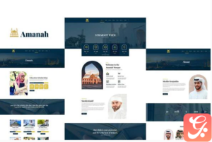 Amanah - Mosque & Islamic Center Elementor Template Kit