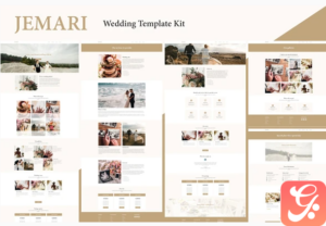 Jemari - Wedding Elementor Template Kit