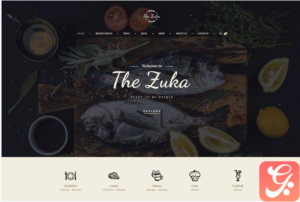Zukares – Restaurant & Cafe Food Elementor Template Kit