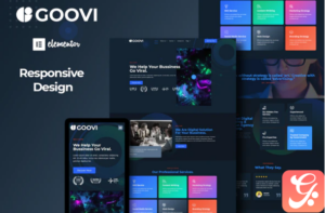 Goovi - Creative Agency & Digital Marketing Elementor Template Kits