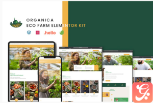 Organica - Eco Farm Elementor Template Kit