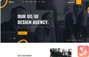 Hamela – Digital Agency Services Elementor Template Kit