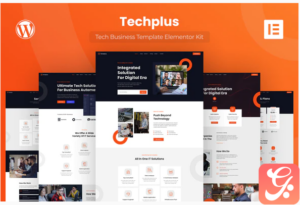 Techplus - Tech Business Elementor Template Kit