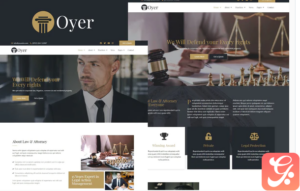 Oyer - Lawyer & Attorney Template Kit