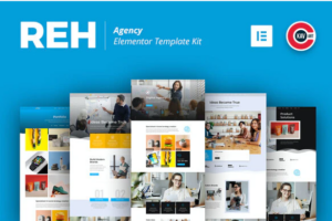 Reh - Agency Elementor Template Kit