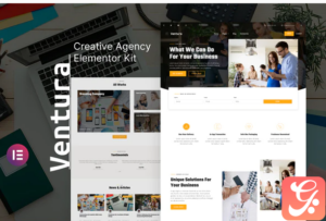 Ventura - Creative Agency Elementor Template Kit