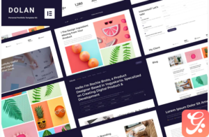 Dolan - Personal Portfolio Elementor Template Kit