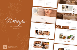 Mikrospa - Spa & Massage Elementor Template Kit