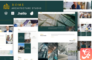 Rome - Modern Interior Elementor Template Kit