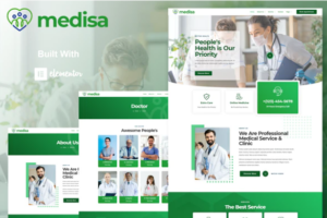 Medisa - Medical Elementor Template Kit