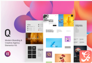Qreato – Modern Branding & Creative Agency Elementor Kit