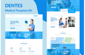 Dentes - Medical Elementor Template Kit