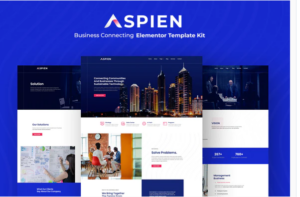 Aspien - Business Connecting Elementor Template Kit