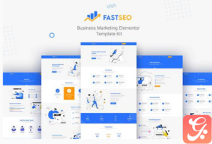 FastSEO - Business Marketing Elementor Template Kit