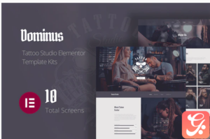 Dominus - Tattoo Studio Elementor Template Kits