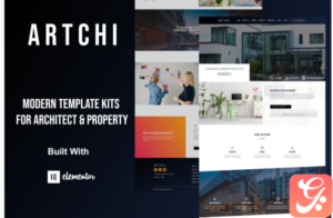 Artchi - Modern Architecture Elementor Template Kit