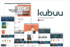 Kubuu - Real Estate Elementor Template Kit