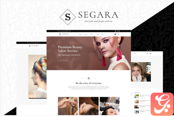 Segara Premium Beauty Salon Elementor Template Kit