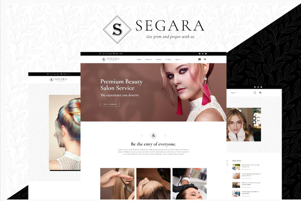 Segara - Premium Beauty Salon Elementor Template Kit
