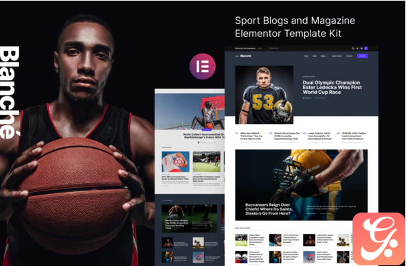 Blanche – Sports Blog & Magazine Elementor Template Kit
