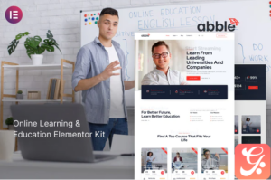 Abble - Online Learning & Education Elementor Kit