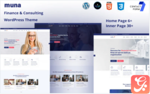 Muna - finance & Consulting Business WordPress Theme