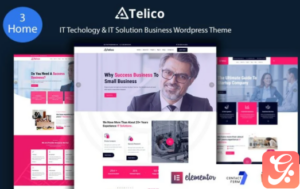 Telico - IT Technology & IT Solutions Business WordPress Theme