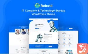 Robotil - IT Company & Technology Startup WordPress Theme