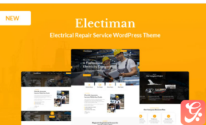 Electiman - Electrical Repair Service WordPress Theme