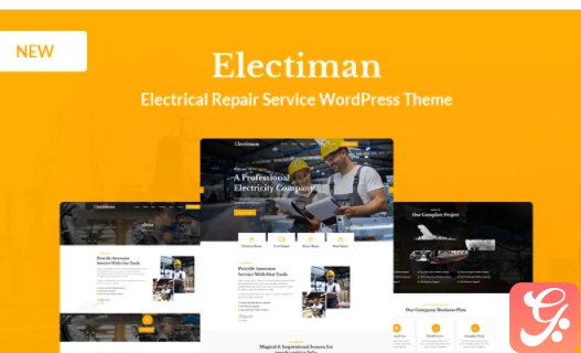Electiman - Electrical Repair Service WordPress Theme