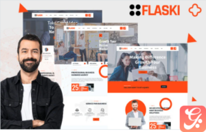 Flaksi Modern Easy Multipurpose Consulting WordPress Theme