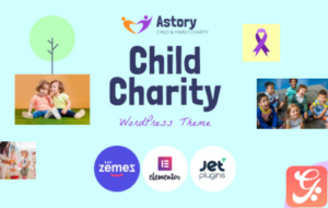 Astory - Child Charity WordPress Theme