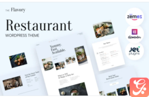 Flavory - Restaurant and Cafe WordPress Theme