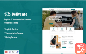 Delivcate – Logistic & Transportation Service WordPress Theme