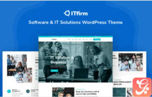 ITfirm - Software and IT Solutions Responsive WordPress Theme