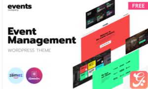 Events Company - Free Modern Event Landing Page Platform WordPress Theme