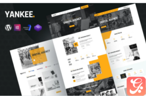 Yankee - Digital Agency Elementor WordPress Theme