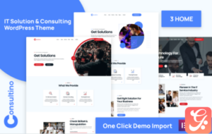 Consultino – IT Solutions & IT Service WordPress Theme