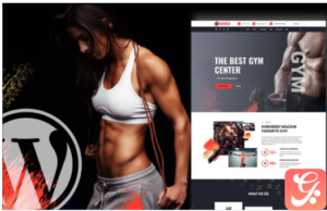 Naika Fitness Gym Shop WordPress Theme