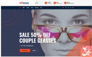 Optymus | Optic Glasses Store WordPress Theme