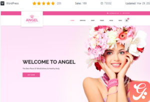Angel - Beauty Salon Store WooCommerce WordPress Elementor Theme