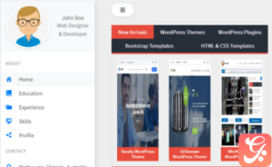 MhrPortfolio - Portfolio WordPress Theme
